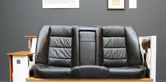 Fridgecouch: comfy back seats in a fridge by Adrian Johnson