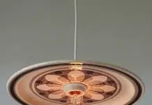 Vintage Plate Pendant Lamp by BootsNGus – upcycleDZINE