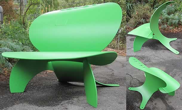 Propane Tank Seating Sculptures by Colin Selig