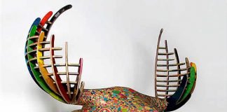 Sculptures from upcycled skateboards by Haroshi – upcycleDZINE