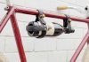 Recycled Bicycle Wine Rack out of old tyres by oopsmark