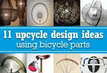 11 upcycle design ideas using bicycle parts