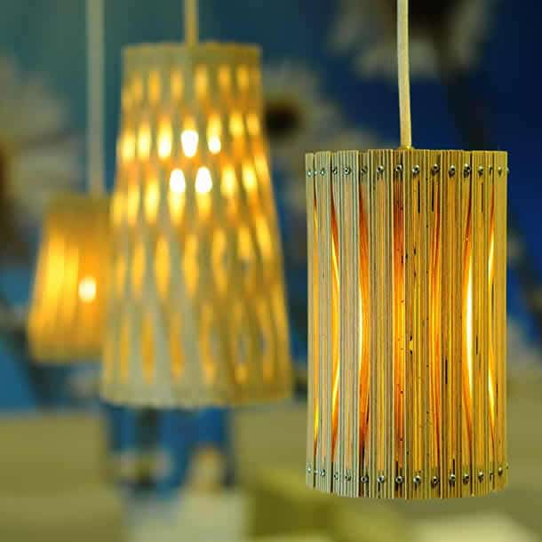 Wood lampshade design new arrivals