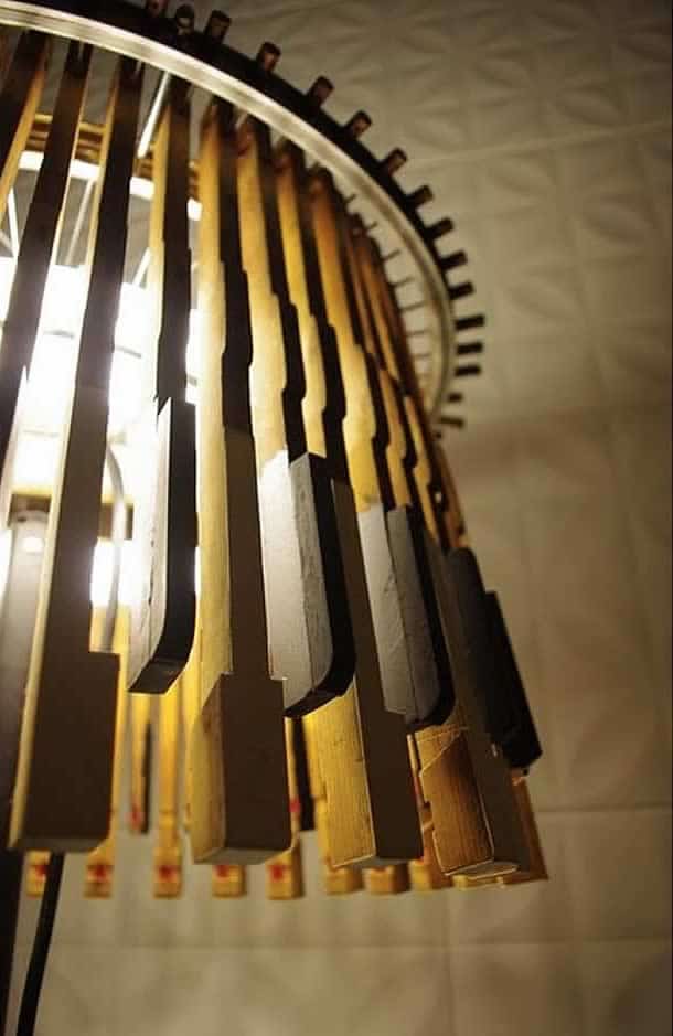 ROCK N ROLLER: piano keys lamp ni OnceROCK N ROLLER: piano keys lamp ni Once  