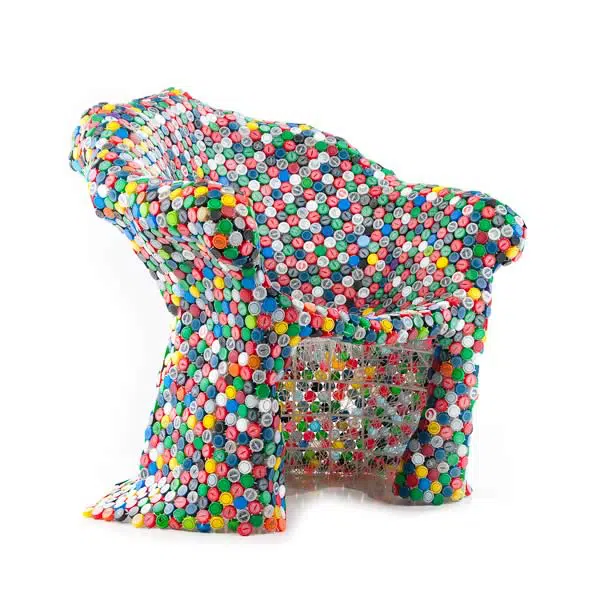 Furniture made from recycled plastic bottles deals