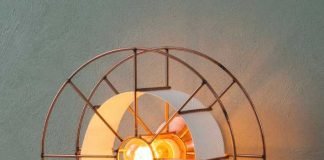 SPOOL: stunning and minimalistic wall lamp by TOLHUIJS | upcycleDZINE