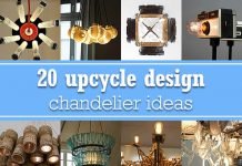 20 upcycle design chandelier ideas compiled by upcycleDZINE