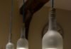 Bottle Pendant Lights by Maxwell Ashford Max Ashford made another great and simple looking upcycle design lighting piece called Bottle Pendant out of used bottles.