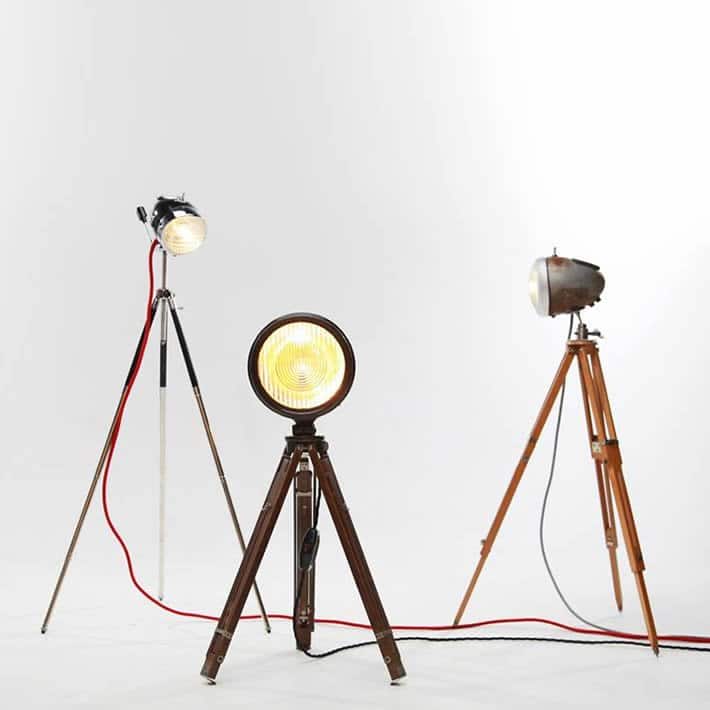 Urban Light Factory, based in Berlin | Germany, creates unique lighting created out of vintage headlights from motorcycles and autombiles – upcycleDZINE