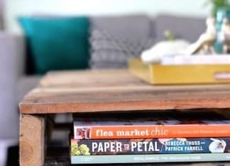 DIY: Pallet Coffee Table by homedit DIY: Pallet Coffee Table by 1001 Pallets – upcycleDZINE