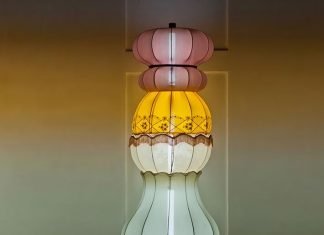 Lampshade Stand by Ideenklette – upcycleDZINE
