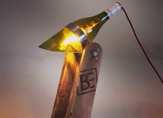 PHILIP: Wine bottle lamp by Max McMurdo – upcycleDZINE