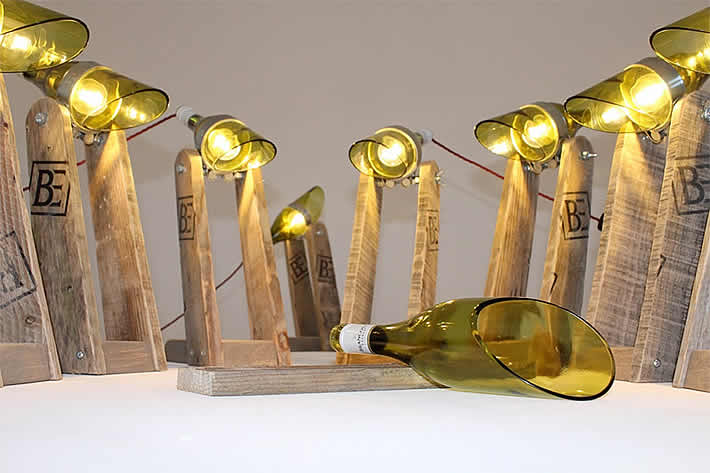 PHILIP: Wine bottle lamp by Max McMurdo – upcycleDZINE