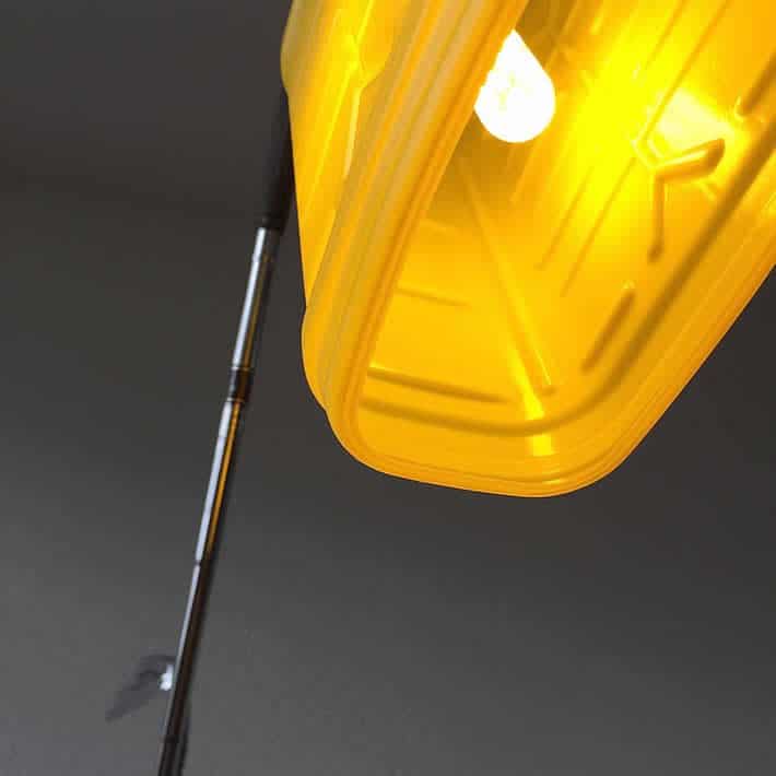 Loft&Light 57: upcycled golf clubs lamp by Gilbert de Rooij – upcycleDZINE