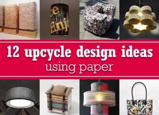 12 upcycle design ideas using paper
