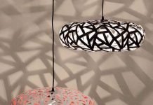 131-6: lampshades out of advertisement posters by Otra – upcycleDZINE