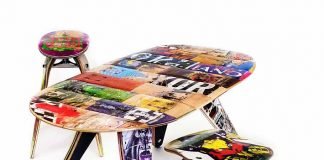 Unique skateboard furniture by deckstool – upcycleDZINE