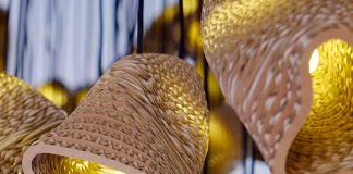 Murmurations: cardboard pendant lights by graypants – upcycleDZINE