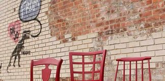 Greene Ave. Bench: upcycled chairs by 31 & Change – upcycleDZINE