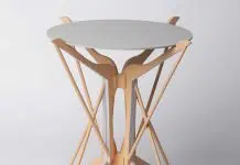 HANGERS TABLE: upcycled clothes hangers by Federica Sala HANGER TABLES: upcycled hangers by Federica Sala – upcycleDZINE