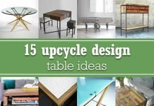 15 upcycle design table ideas – upcycleDZINE