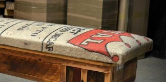 Coffee Sack Storage Bench by RecycledBrooklyn – upcycleDZINE