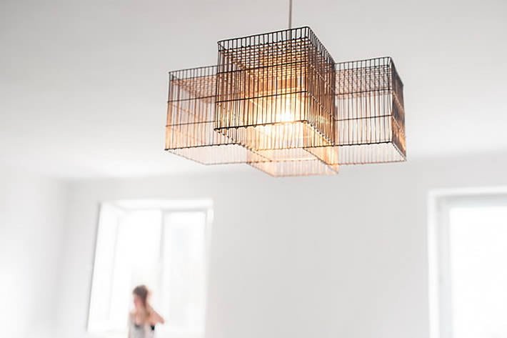 Charade Pendant: metal baskets lighting by Herywalery – upcycleDZINE