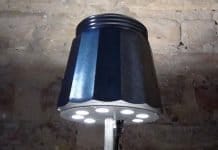 DIY: Coffee Stovetop Desk Lamp by Rosa Montesa Coffee Stovetop Desk Lamp by Rosa Montesa – upcycleDZINE