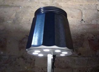 Coffee Stovetop Desk Lamp by Rosa Montesa – upcycleDZINE