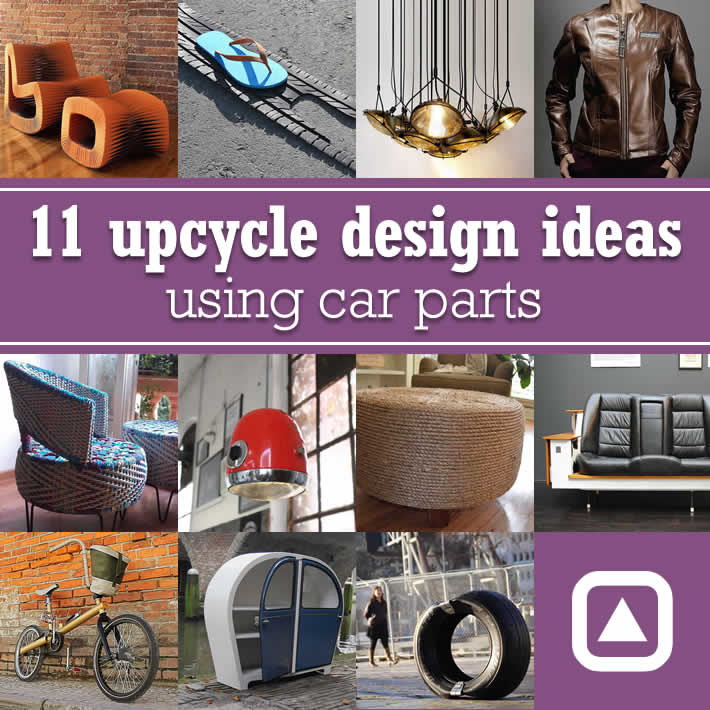 11 upcycle design ideas using car parts – upcycleDZINE