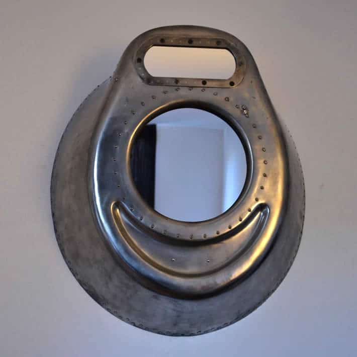 Mirror made out of Airbus a320 part by Redesign – upcycleDZINE