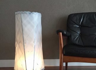 MilkChimney: milk containers floor lamp by Gilbert de Rooij MilkChimney: upcycled milk containers lamp by Gilbert de Rooij – upcycleDZINE