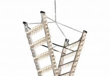 Downstairs: ladder chandelier by Studio Bertjan Pot – upcycleDZINE