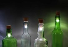 Bottle Light: atmospheric lamps by Steve Gates – upcycleDZINE