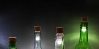 Bottle Light: atmospheric lamps by Steve Gates – upcycleDZINE
