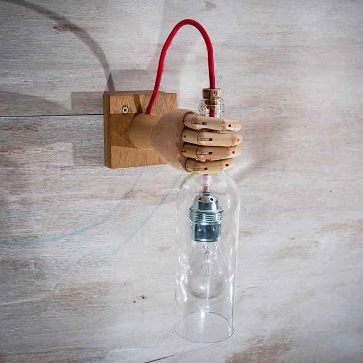 Mannequin Hand Lamp by EuNa Designs – upcycleDZINE