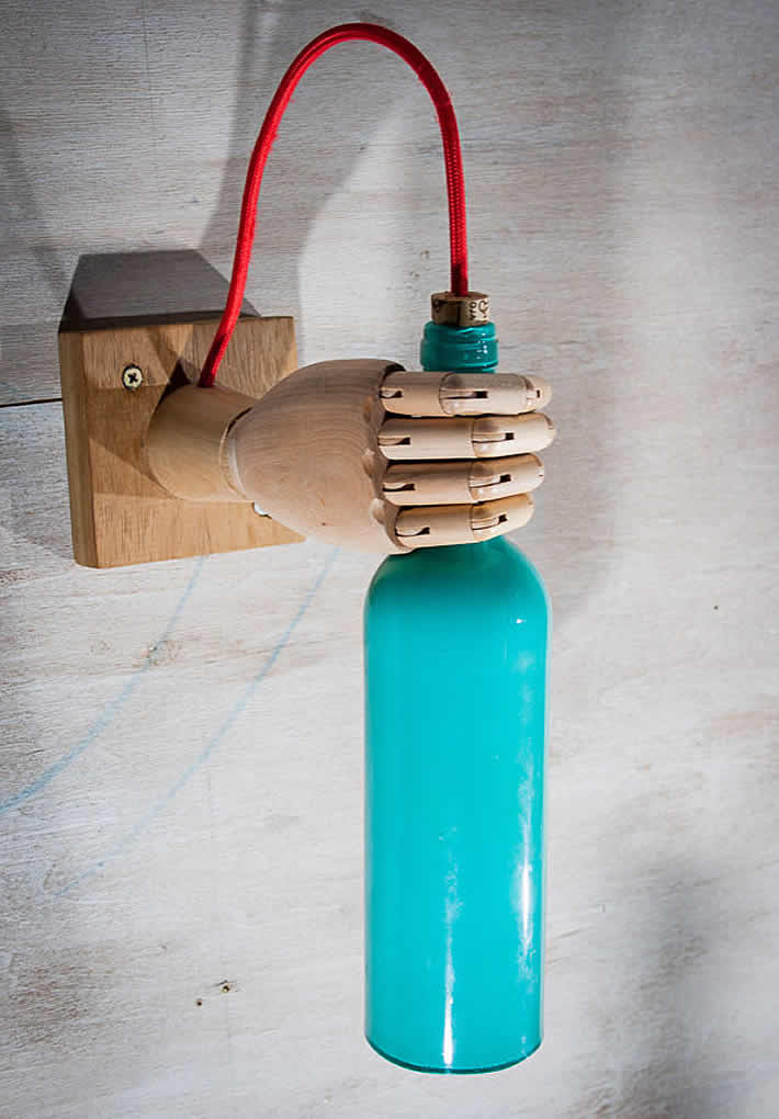 Mannequin Hand Lamp by EuNa Designs – upcycleDZINE