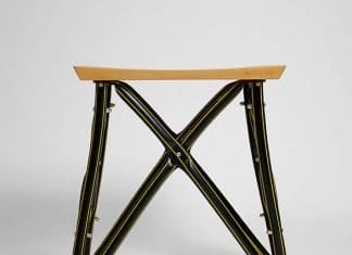 The Brace Stool: cabling furniture by Beau Birkett The Brace Stool: cabling furniture by Beau Birkett – upcycleDZINE