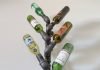 Wine Rack made with black iron pipe by Derek Goodbrand – upcycleDZINE