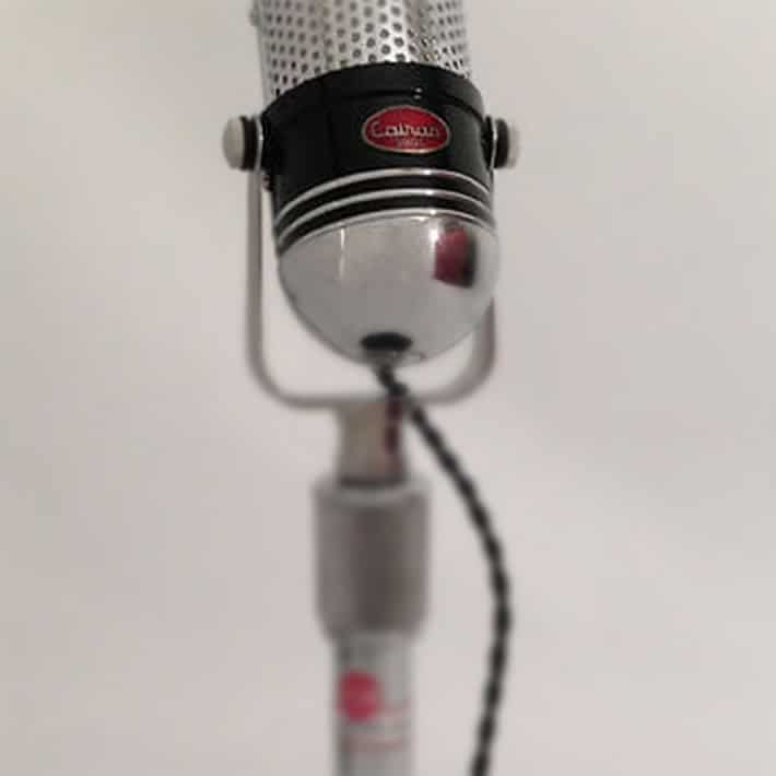 Retro Microphone Desk Lamp by microphonic – upcycleDZINE