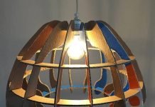 BoxCrown: upcycled cardboard lampshade by Gilbert de Rooij – upcycleDZINE