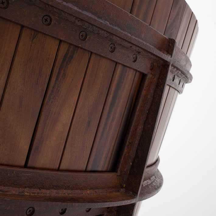RADAR: revolving chair with reclaimed wood by Carlos Motta – upcycleDZINE