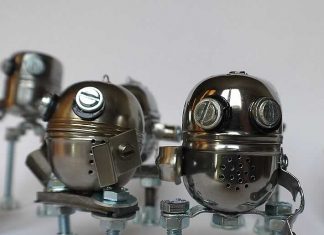 Robot Sculptures out of upcycled waste by Gille Monte Ruici Robot Sculptures out of upcycled waste by Gille Monte Ruici – upcycleDZINE