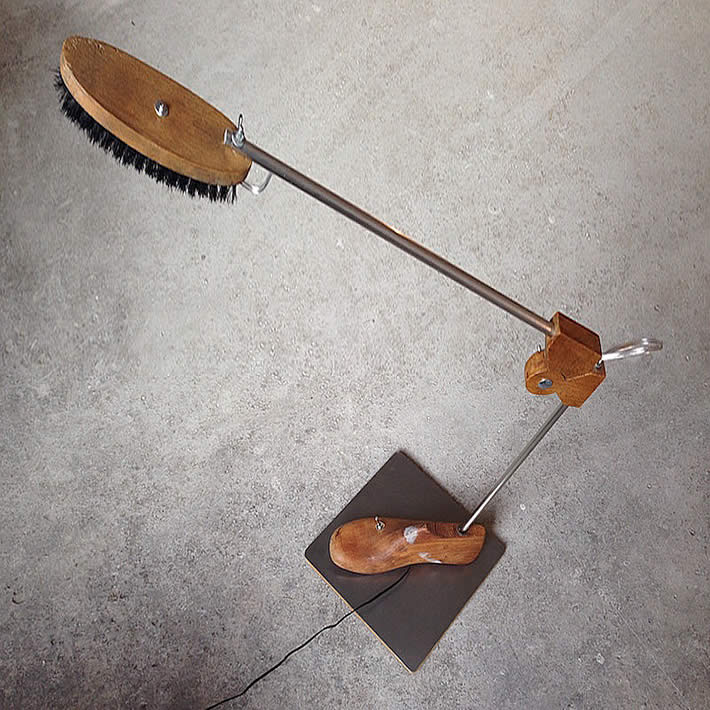 BAGAT: shoemaker lamp by WilDesignArt – upcycleDZINE