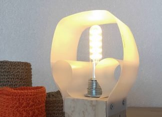 MilkFold: upcycle design desk lamp by Gilbert de Rooij – upcycleDZINE