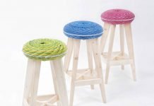 Stool ZERO: fan guards turned into furniture by KaCaMa Stool ZERO: fan guards turned into furniture by KaCaMa – upcycleDZINE
