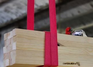 ROUGH: pine wood slats lamp by COMPEIXALAIGUA – upcycleDZINE