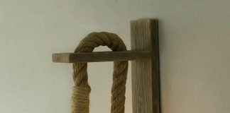 Upcycled Rope Wall Lamp by TassoStudio – upcycleDZINE