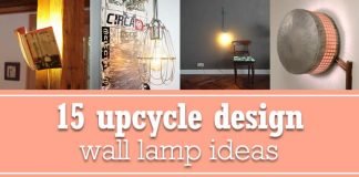 15 upcycle design wall lamp ideas – upcycleDZINE
