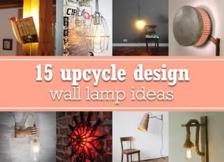15 upcycle design wall lamp ideas – upcycleDZINE